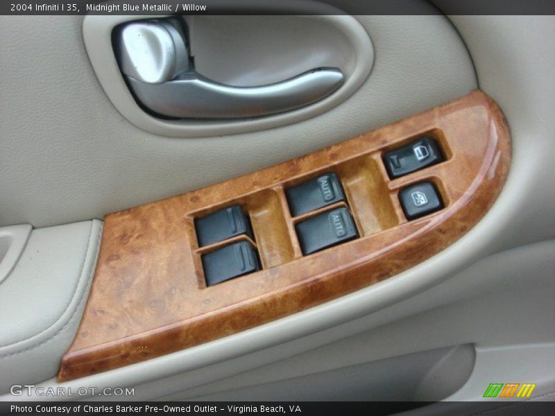 Midnight Blue Metallic / Willow 2004 Infiniti I 35
