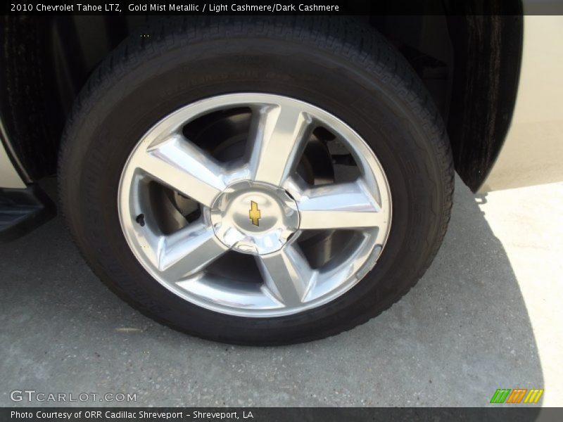 Gold Mist Metallic / Light Cashmere/Dark Cashmere 2010 Chevrolet Tahoe LTZ