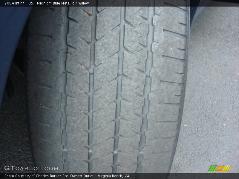 Midnight Blue Metallic / Willow 2004 Infiniti I 35