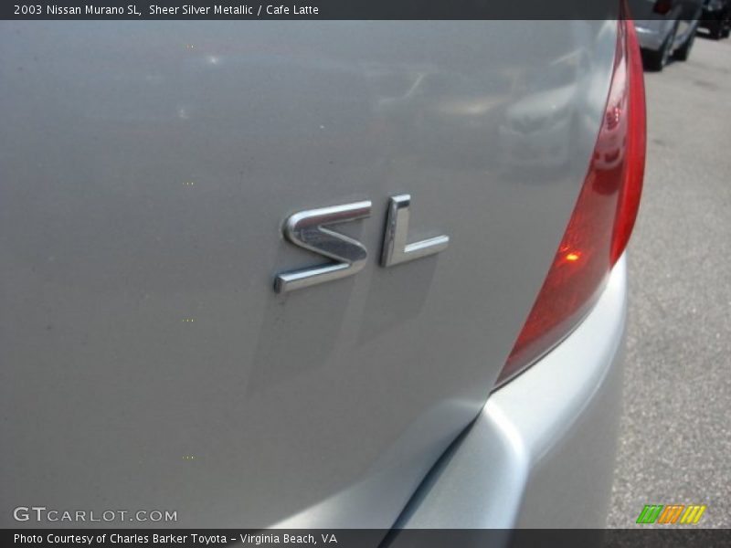 Sheer Silver Metallic / Cafe Latte 2003 Nissan Murano SL