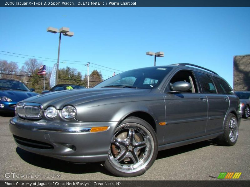 Quartz Metallic / Warm Charcoal 2006 Jaguar X-Type 3.0 Sport Wagon