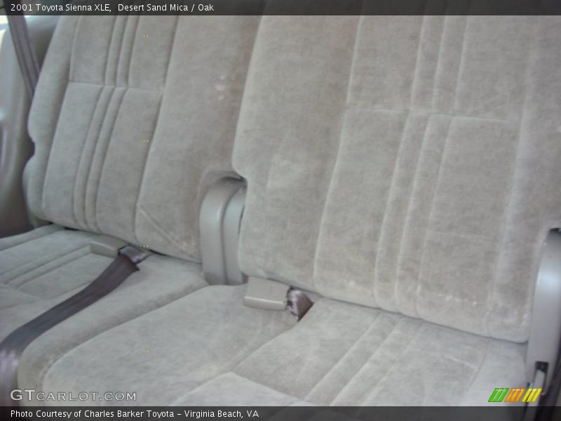 Desert Sand Mica / Oak 2001 Toyota Sienna XLE