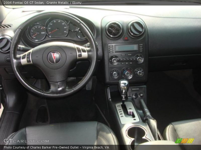 Granite Metallic / Ebony 2006 Pontiac G6 GT Sedan