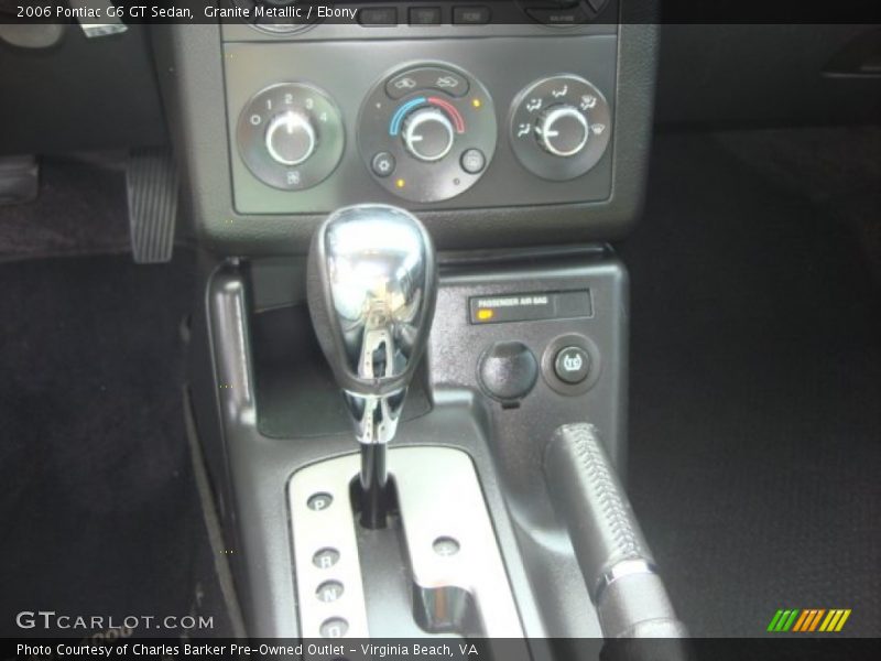 Granite Metallic / Ebony 2006 Pontiac G6 GT Sedan