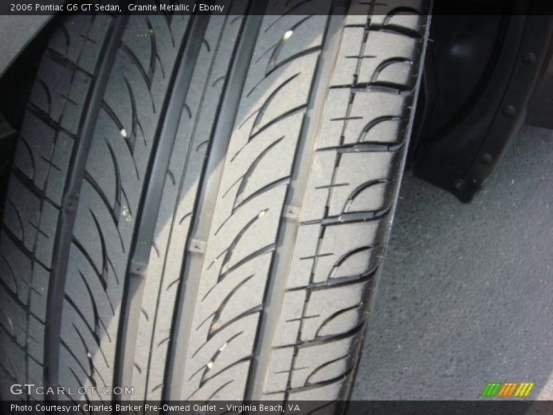 Granite Metallic / Ebony 2006 Pontiac G6 GT Sedan