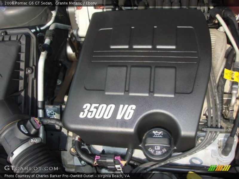 Granite Metallic / Ebony 2006 Pontiac G6 GT Sedan
