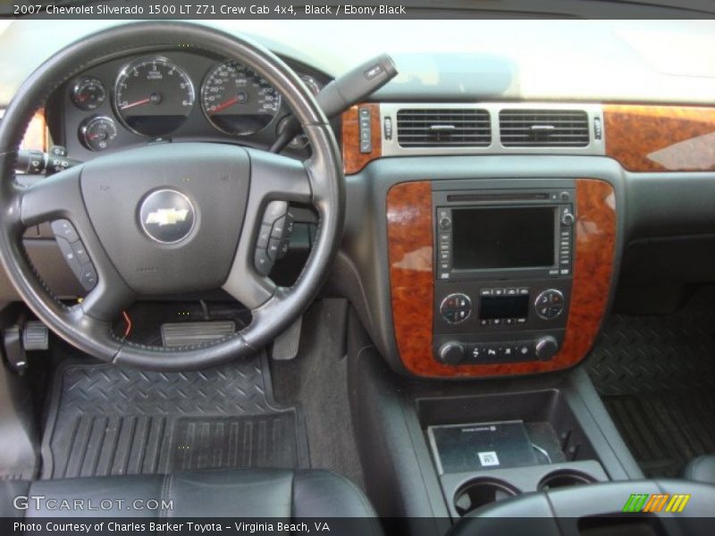 Black / Ebony Black 2007 Chevrolet Silverado 1500 LT Z71 Crew Cab 4x4