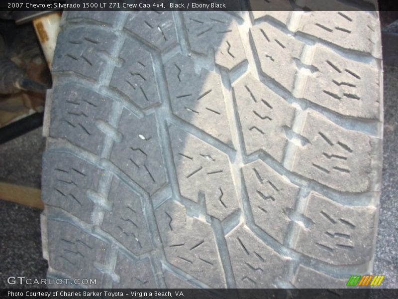 Black / Ebony Black 2007 Chevrolet Silverado 1500 LT Z71 Crew Cab 4x4