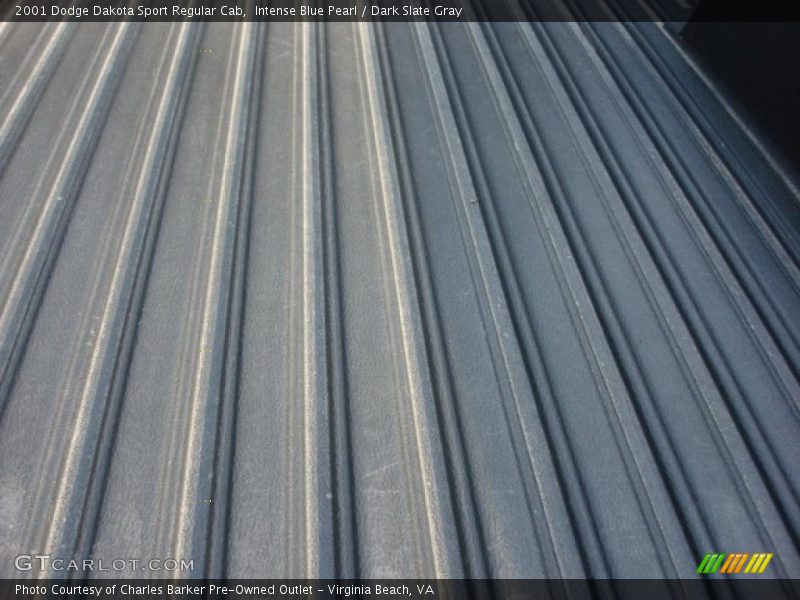 Intense Blue Pearl / Dark Slate Gray 2001 Dodge Dakota Sport Regular Cab