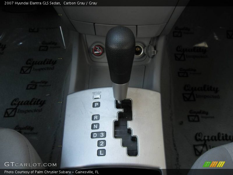 Carbon Gray / Gray 2007 Hyundai Elantra GLS Sedan
