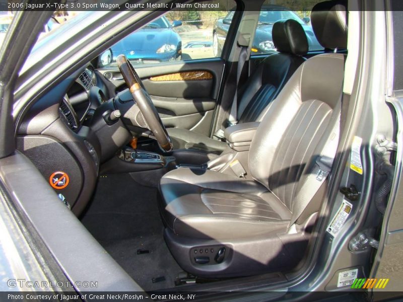Quartz Metallic / Warm Charcoal 2006 Jaguar X-Type 3.0 Sport Wagon