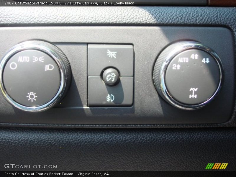 Black / Ebony Black 2007 Chevrolet Silverado 1500 LT Z71 Crew Cab 4x4