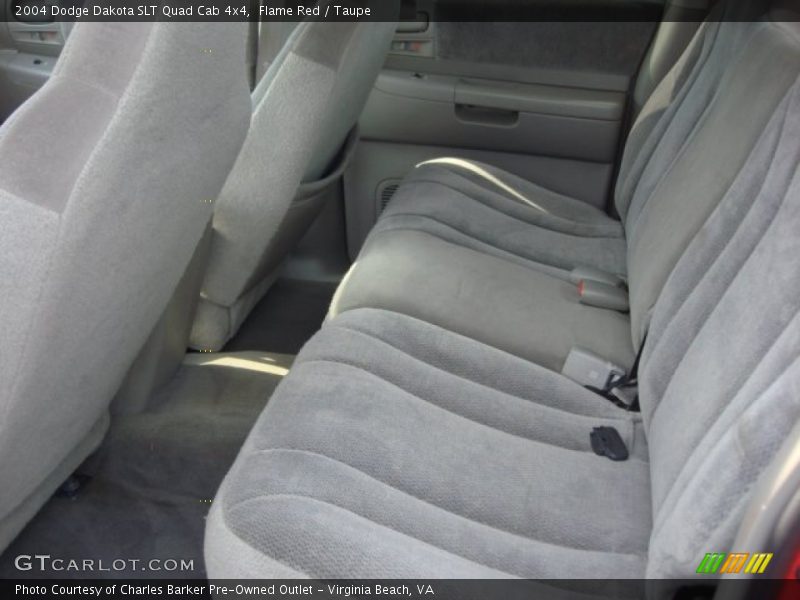 Flame Red / Taupe 2004 Dodge Dakota SLT Quad Cab 4x4