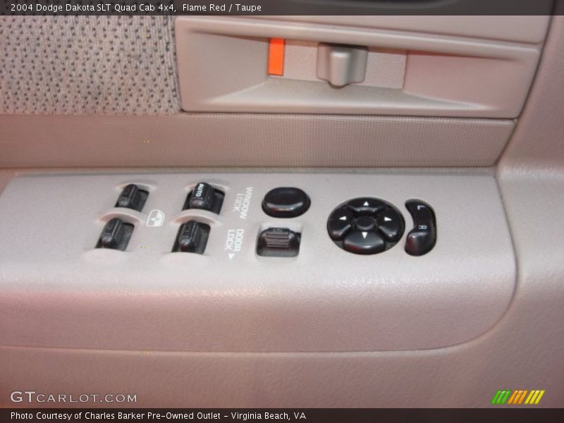 Flame Red / Taupe 2004 Dodge Dakota SLT Quad Cab 4x4