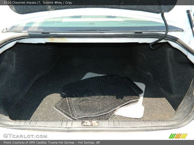 Summit White / Gray 2010 Chevrolet Impala LT