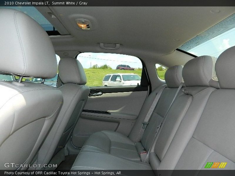 Summit White / Gray 2010 Chevrolet Impala LT