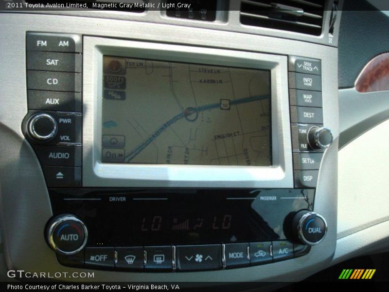 Magnetic Gray Metallic / Light Gray 2011 Toyota Avalon Limited