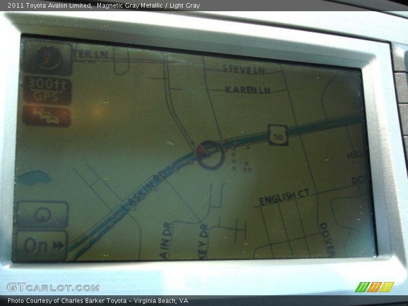 Magnetic Gray Metallic / Light Gray 2011 Toyota Avalon Limited