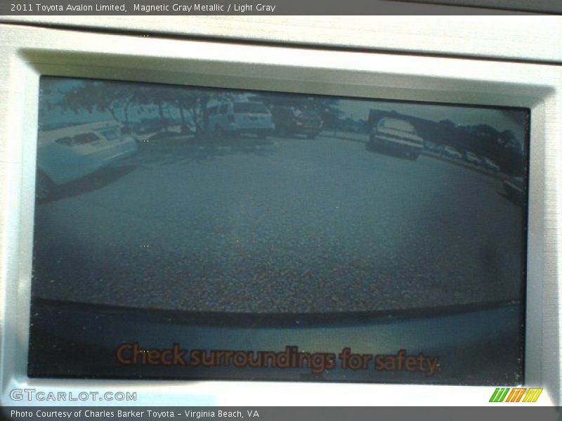 Magnetic Gray Metallic / Light Gray 2011 Toyota Avalon Limited