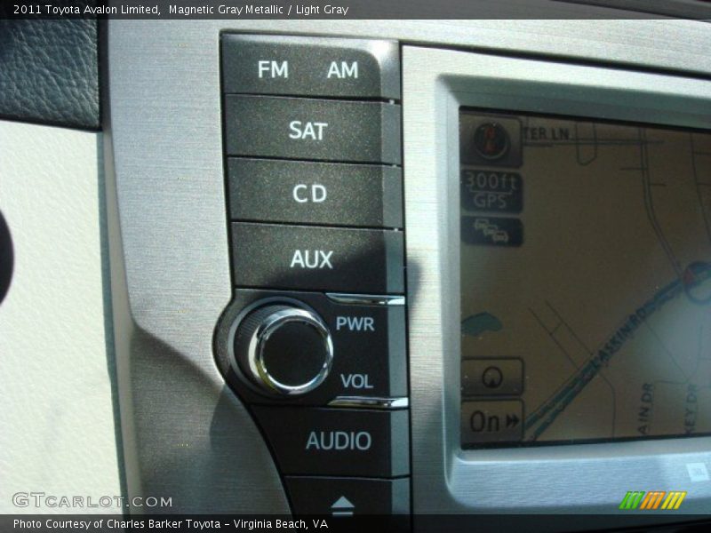 Magnetic Gray Metallic / Light Gray 2011 Toyota Avalon Limited