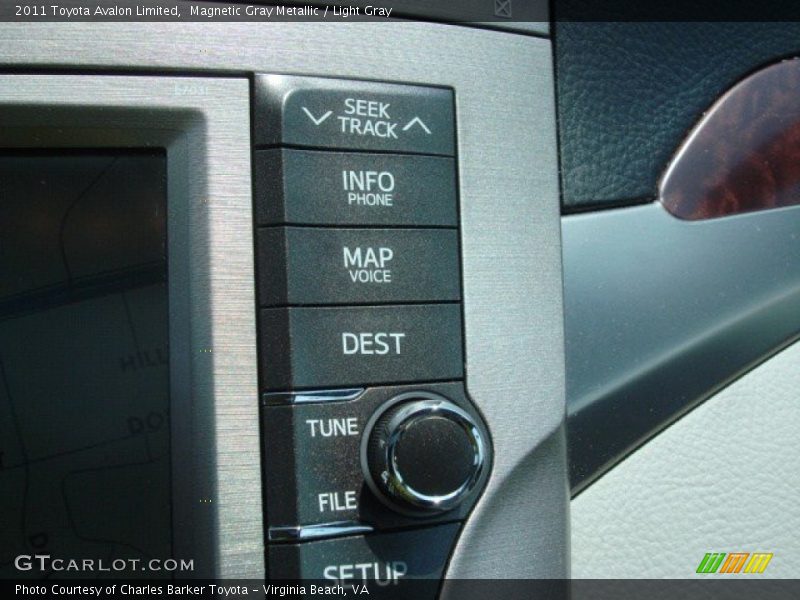Magnetic Gray Metallic / Light Gray 2011 Toyota Avalon Limited