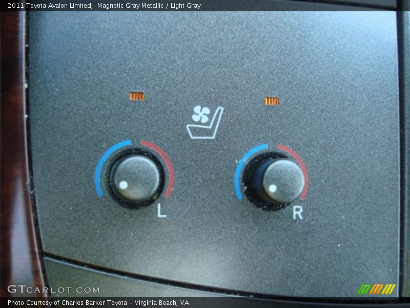 Magnetic Gray Metallic / Light Gray 2011 Toyota Avalon Limited
