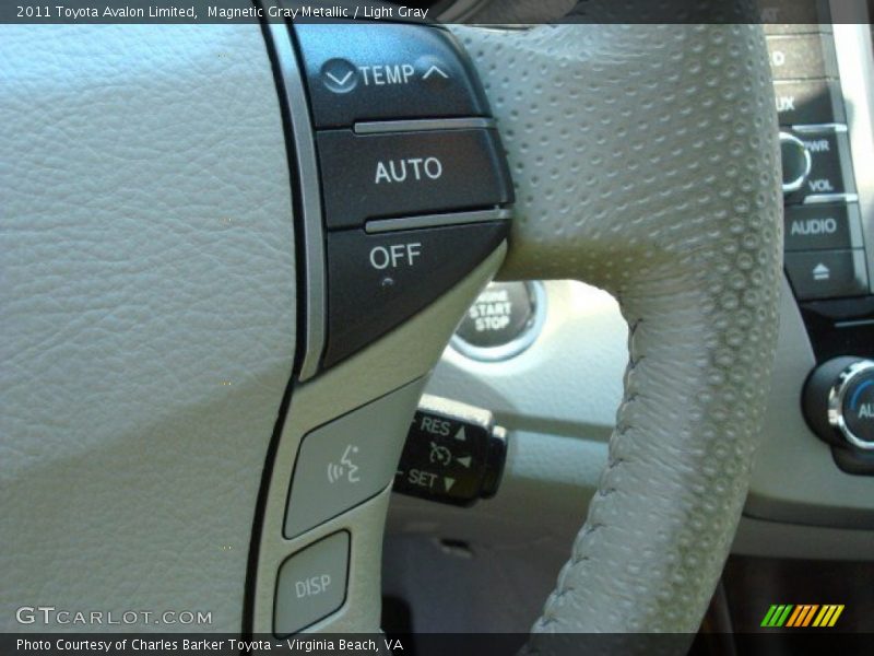Magnetic Gray Metallic / Light Gray 2011 Toyota Avalon Limited