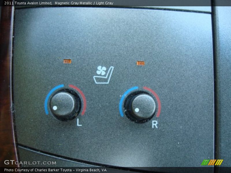 Magnetic Gray Metallic / Light Gray 2011 Toyota Avalon Limited