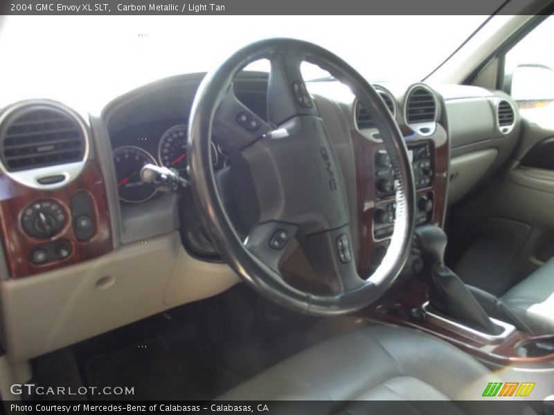 Carbon Metallic / Light Tan 2004 GMC Envoy XL SLT