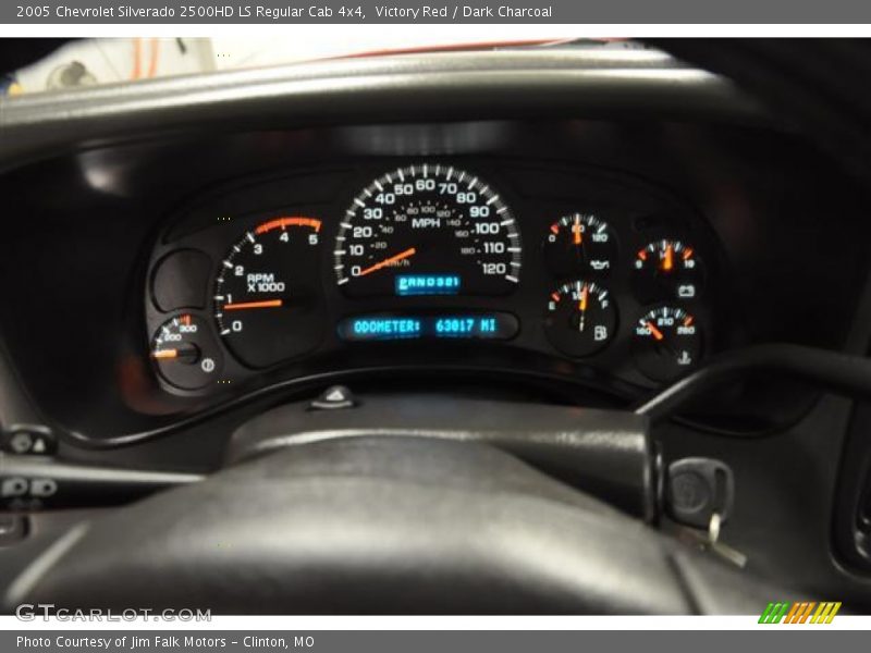  2005 Silverado 2500HD LS Regular Cab 4x4 LS Regular Cab 4x4 Gauges