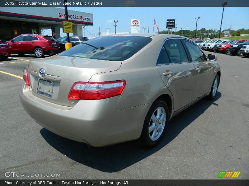 Desert Sand Metallic / Bisque 2009 Toyota Camry LE