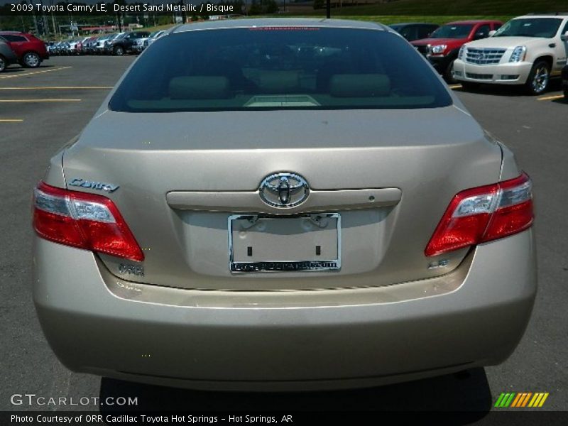 Desert Sand Metallic / Bisque 2009 Toyota Camry LE