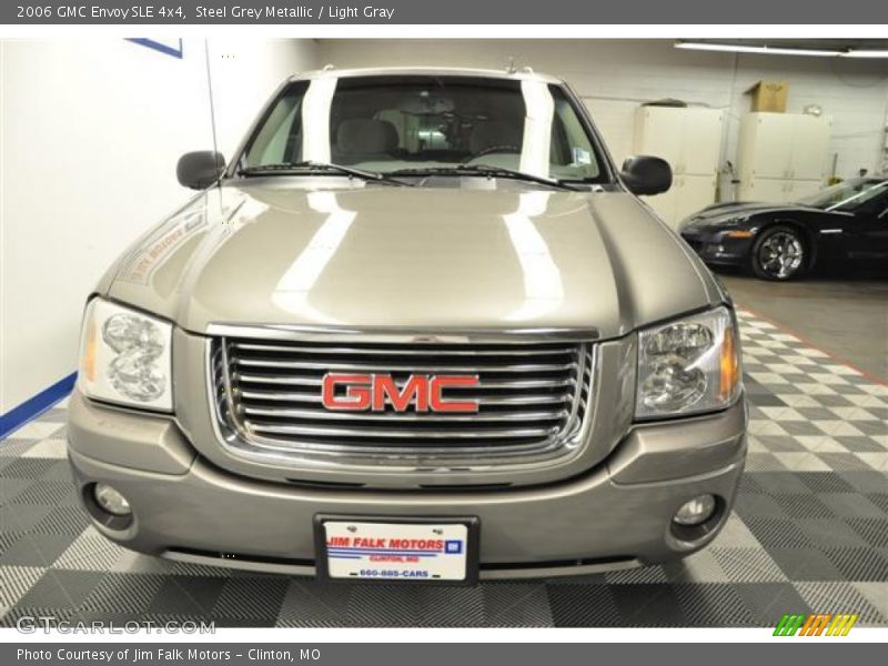 Steel Grey Metallic / Light Gray 2006 GMC Envoy SLE 4x4