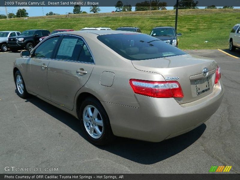 Desert Sand Metallic / Bisque 2009 Toyota Camry LE