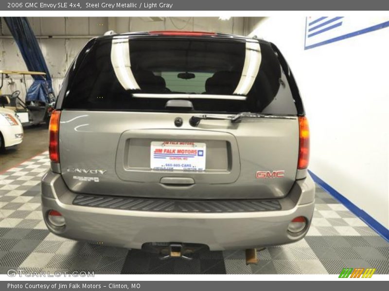 Steel Grey Metallic / Light Gray 2006 GMC Envoy SLE 4x4