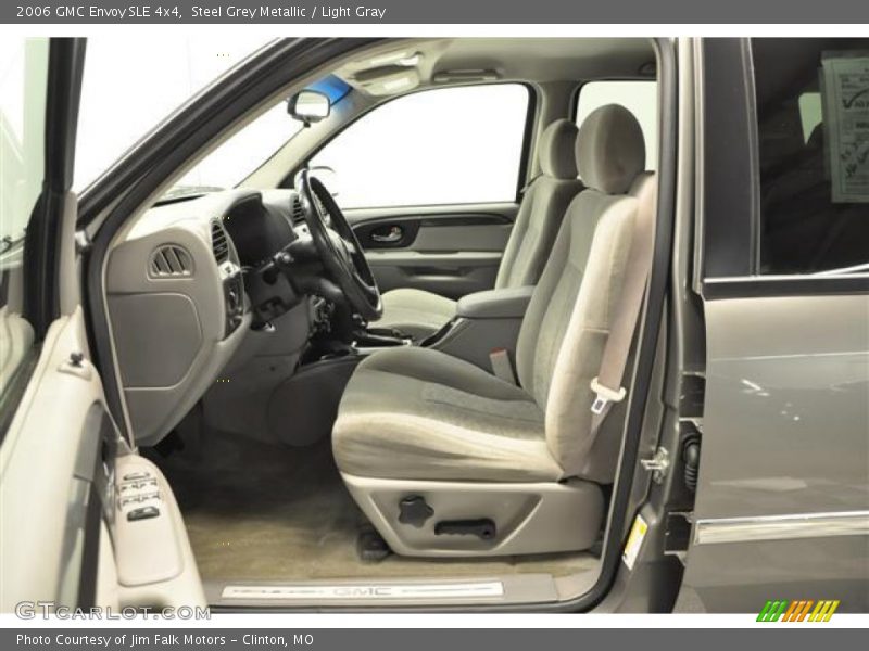 Steel Grey Metallic / Light Gray 2006 GMC Envoy SLE 4x4