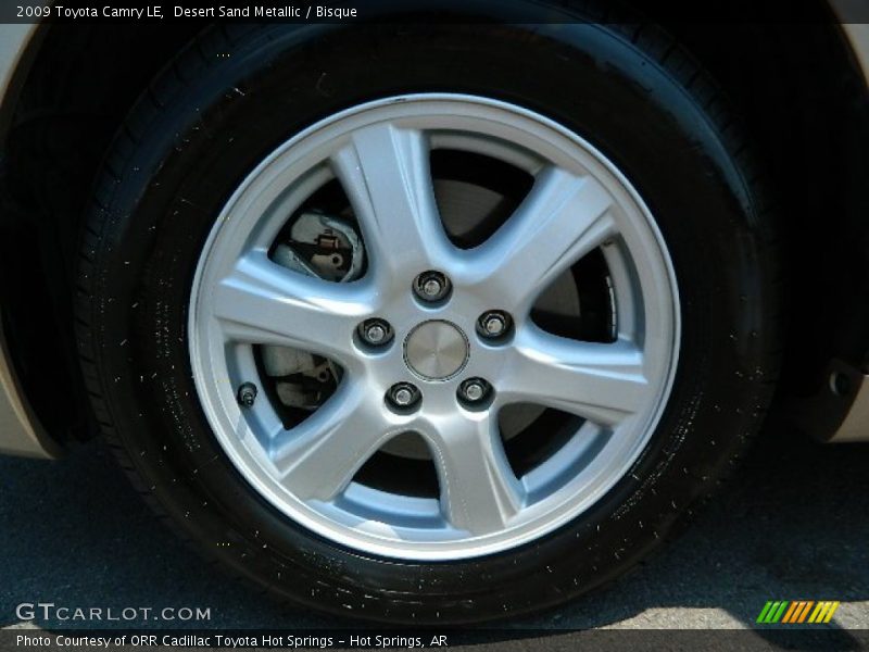 Desert Sand Metallic / Bisque 2009 Toyota Camry LE