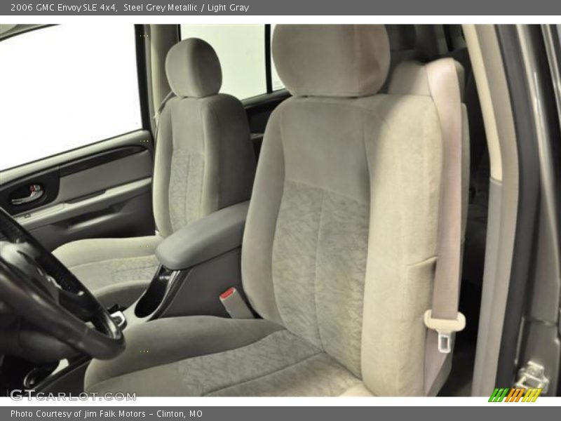 Steel Grey Metallic / Light Gray 2006 GMC Envoy SLE 4x4