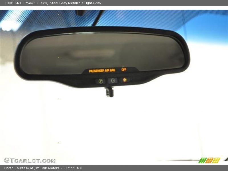 Steel Grey Metallic / Light Gray 2006 GMC Envoy SLE 4x4