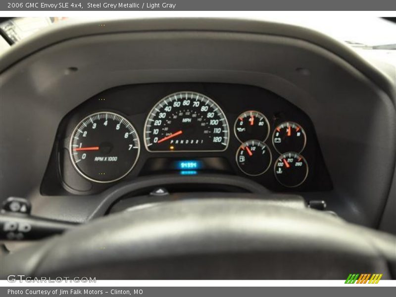 Steel Grey Metallic / Light Gray 2006 GMC Envoy SLE 4x4