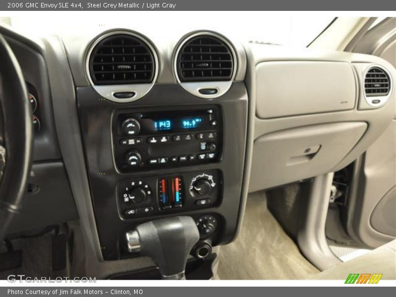 Steel Grey Metallic / Light Gray 2006 GMC Envoy SLE 4x4