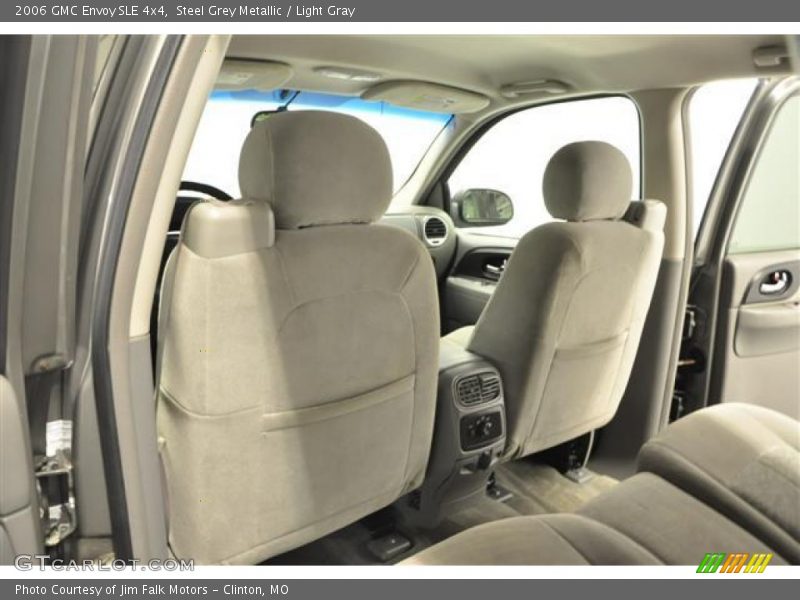 Steel Grey Metallic / Light Gray 2006 GMC Envoy SLE 4x4