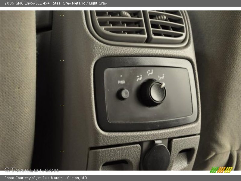 Steel Grey Metallic / Light Gray 2006 GMC Envoy SLE 4x4