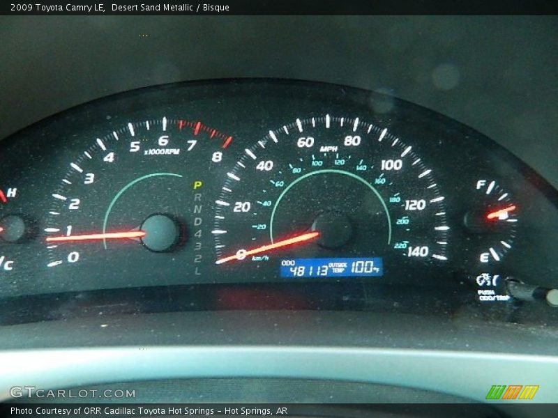 Desert Sand Metallic / Bisque 2009 Toyota Camry LE