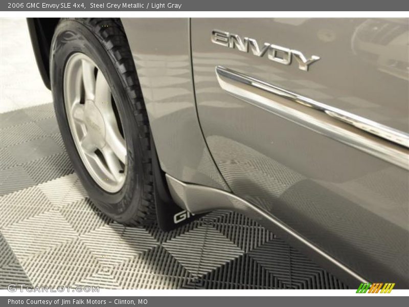 Steel Grey Metallic / Light Gray 2006 GMC Envoy SLE 4x4