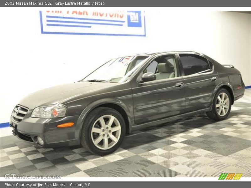 Gray Lustre Metallic / Frost 2002 Nissan Maxima GLE