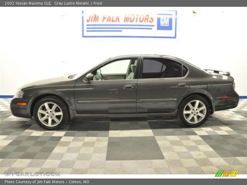 Gray Lustre Metallic / Frost 2002 Nissan Maxima GLE