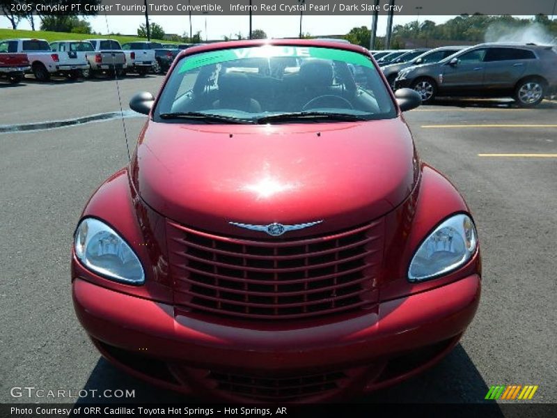 Inferno Red Crystal Pearl / Dark Slate Gray 2005 Chrysler PT Cruiser Touring Turbo Convertible