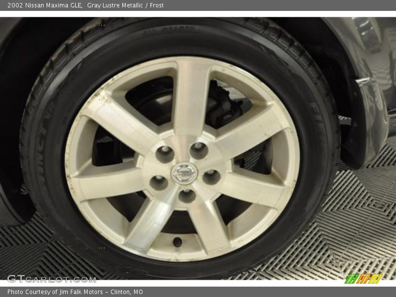 Gray Lustre Metallic / Frost 2002 Nissan Maxima GLE