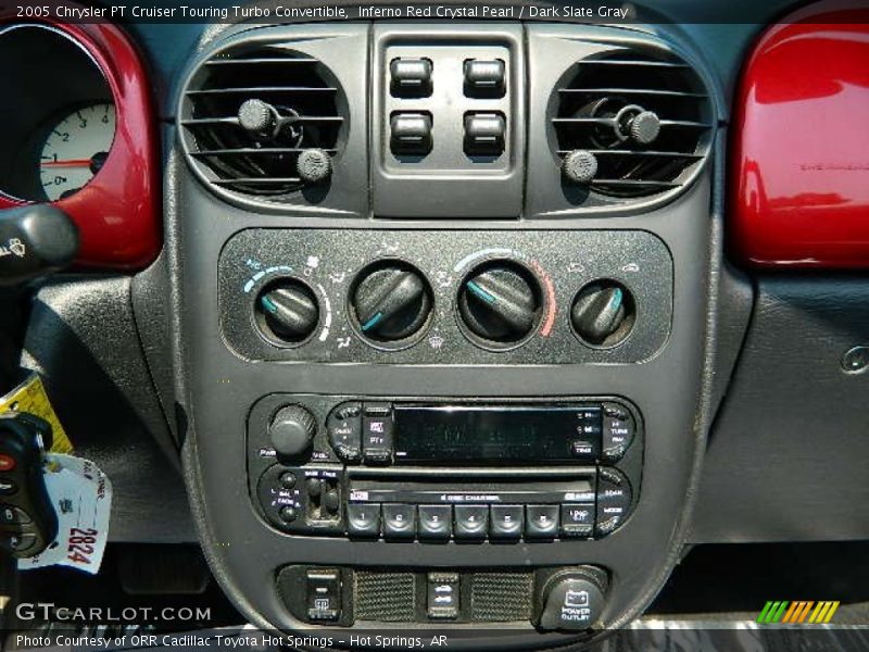 Inferno Red Crystal Pearl / Dark Slate Gray 2005 Chrysler PT Cruiser Touring Turbo Convertible
